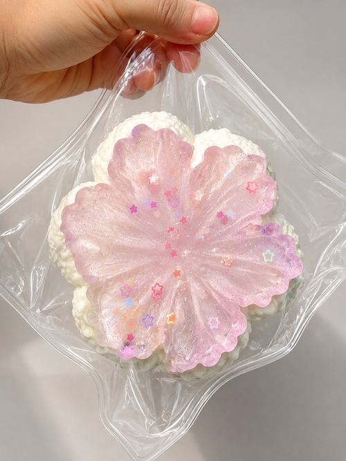 Candy Dream - Sakura Flower Crystal Glitter Squishy Toy