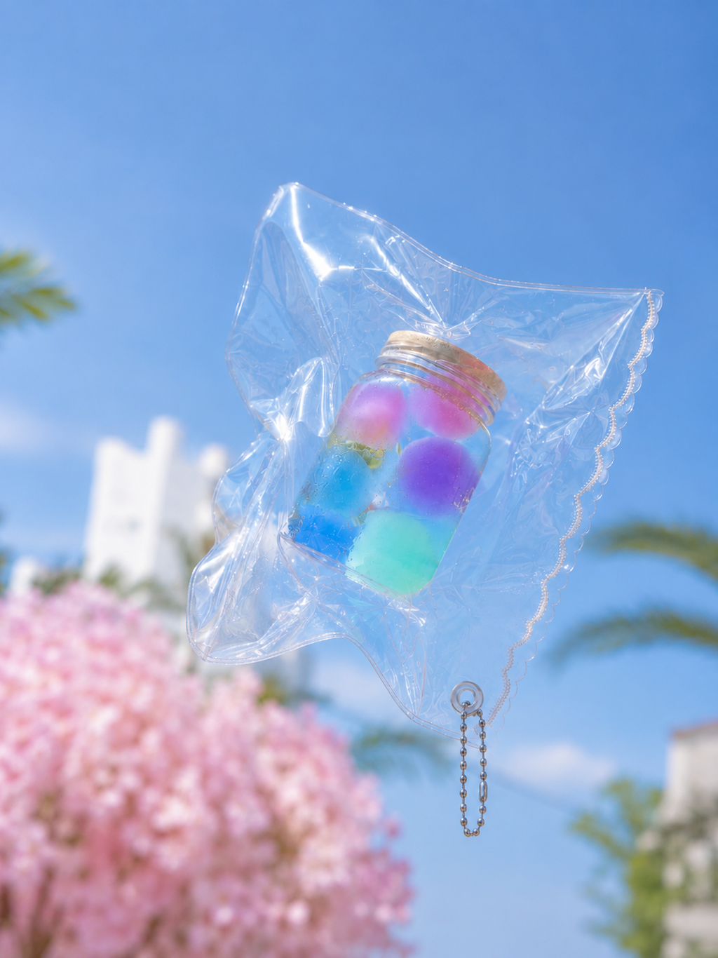 SHADUO Clear Series Healing Cloud Jar squishy