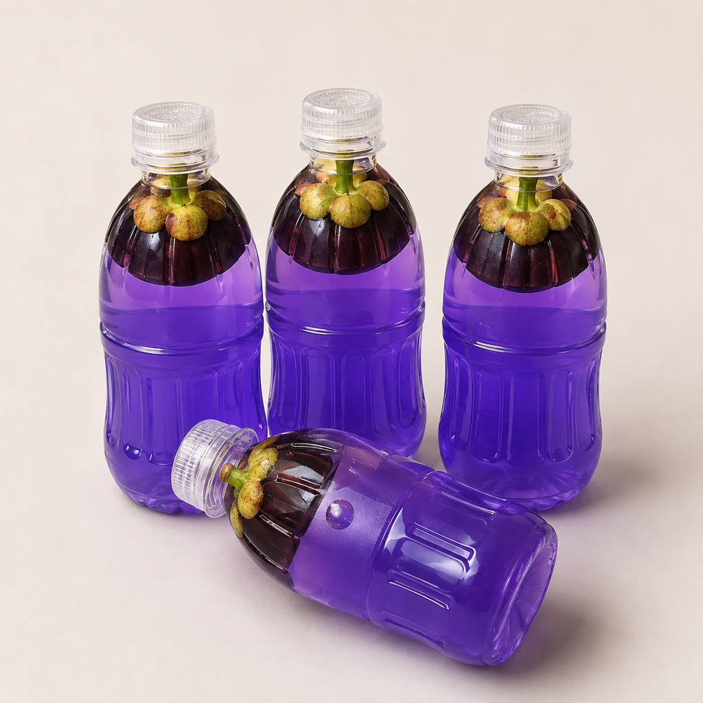 [Touch Me] Mangosteen Drink Bottle Gel Squishy (coconut oil texture)