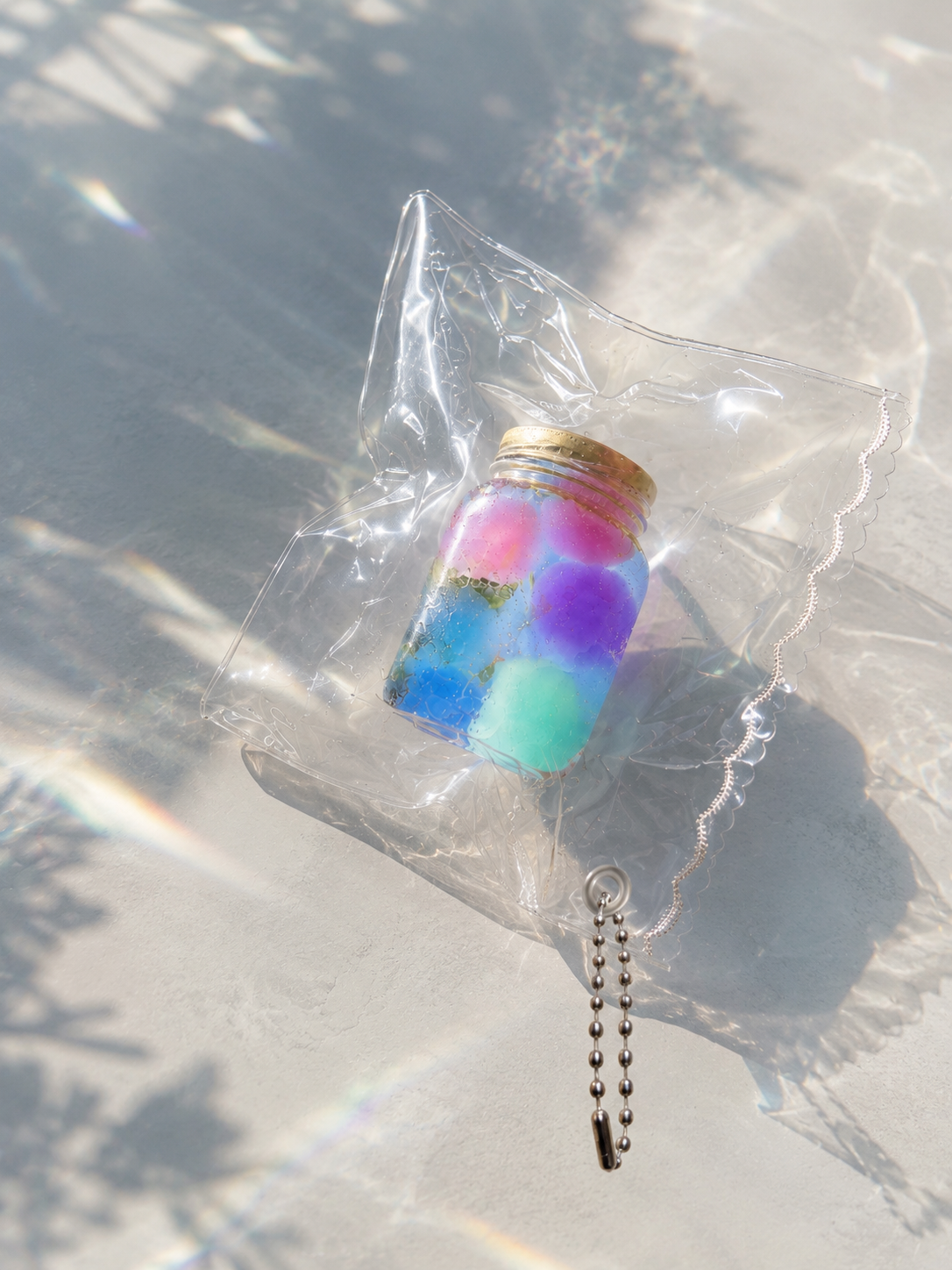 SHADUO Clear Series Healing Cloud Jar squishy