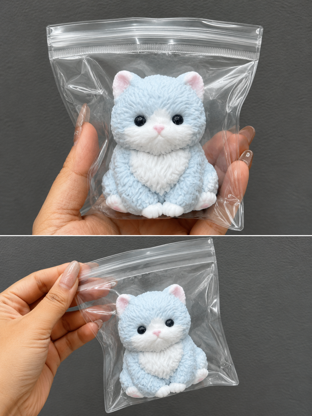 Wonder Village - Garden Kitten Whipped Cream Squishy Toy