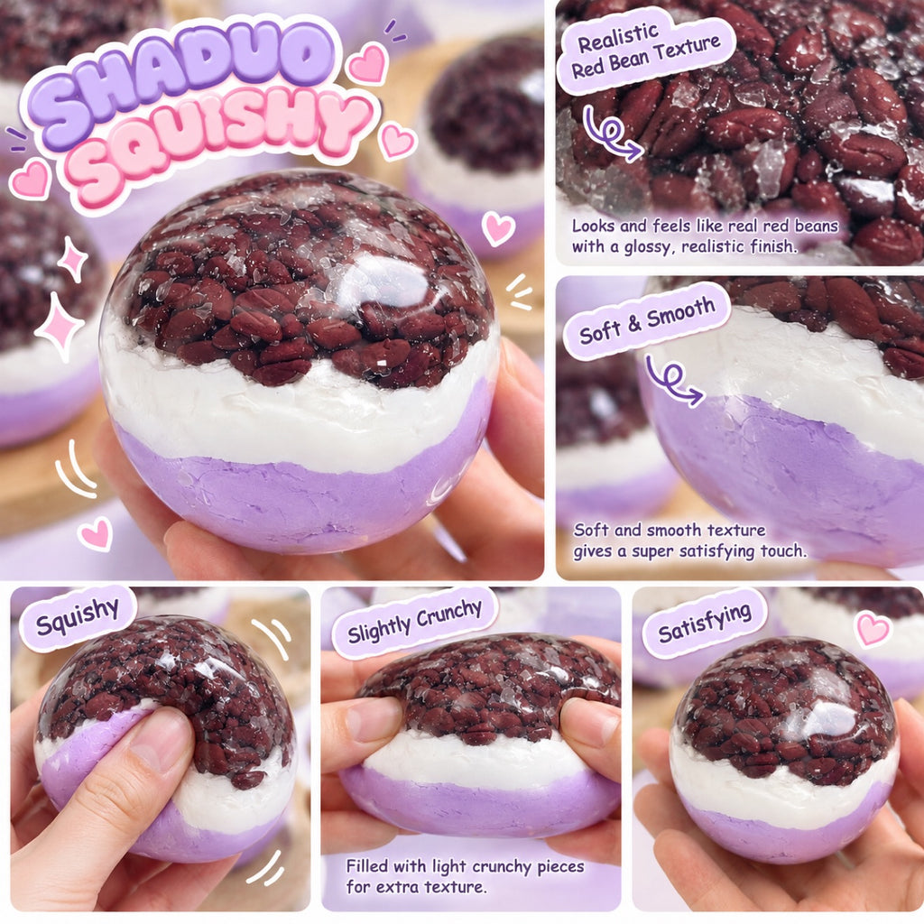 Purple Rice squishy details