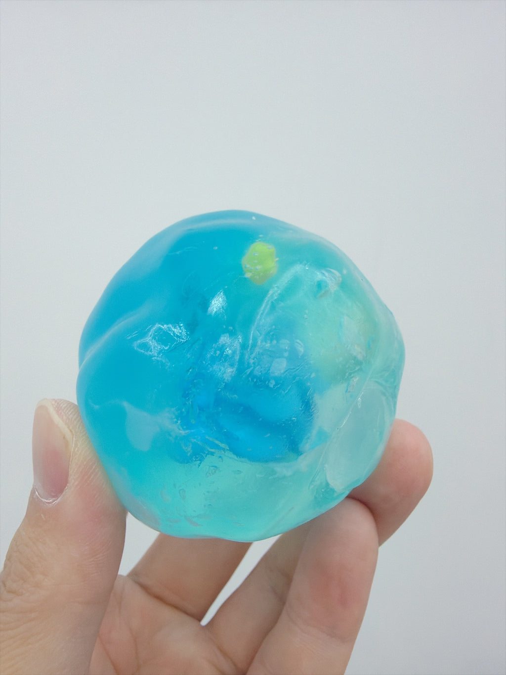 Real Touch Me Christmas tree Vaseline ball squishy in hand
