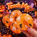 Touch Me Series-Halloween Orange Confetti Squishy Orb