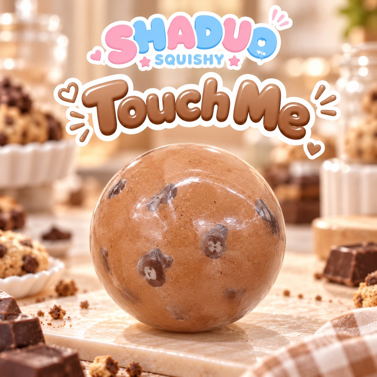 Touch Me Series Cocoa Soft Crunchy Ball Squishy