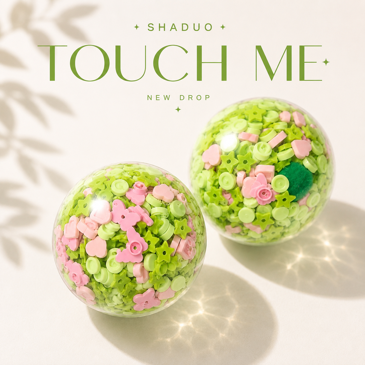 [Touch Me] Spring Garden Confetti Ball Squishy