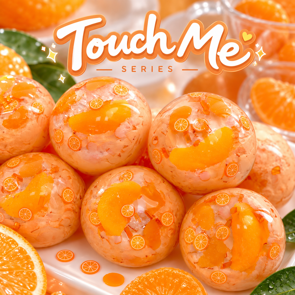 Touch Me Series-Juicy Tangerine Squishy Ball