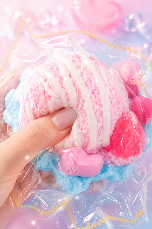 Dreamy Berry Swirl Sundae Squishy
