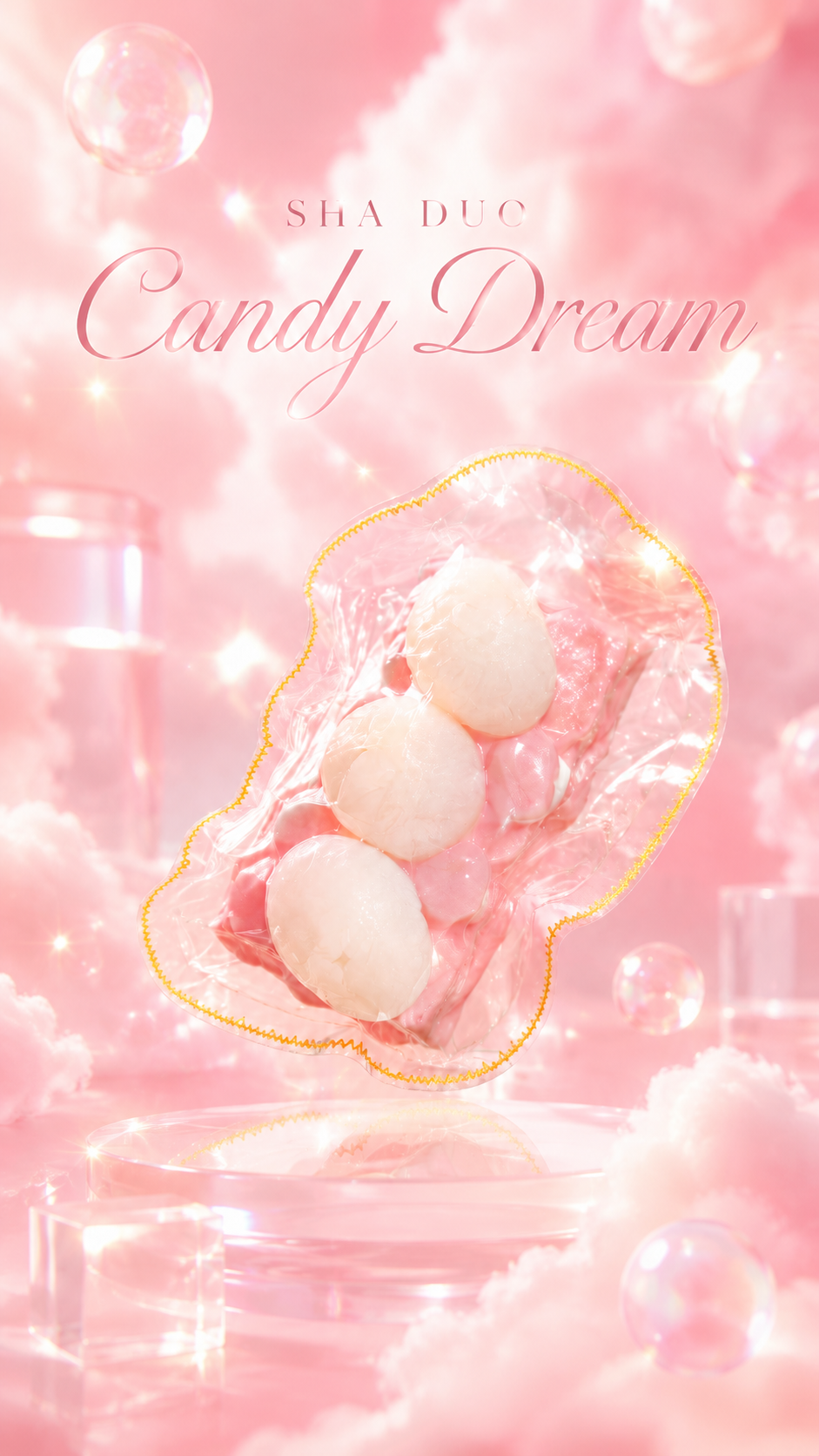 Sweet Lychee Trio Squishy
