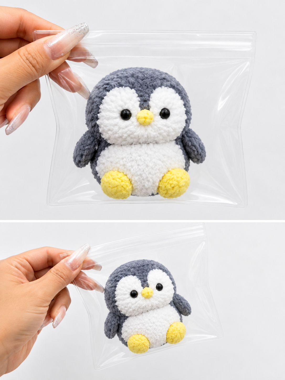 Wonder Village - Frosty Lane Penguin Whipped Cream Squishy Toy