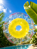 SHADUO Clear Series Pineapple Sky Ring