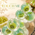 [Touch Me] Fresh Kiwi Slice Crystal Gel Ball Squishy