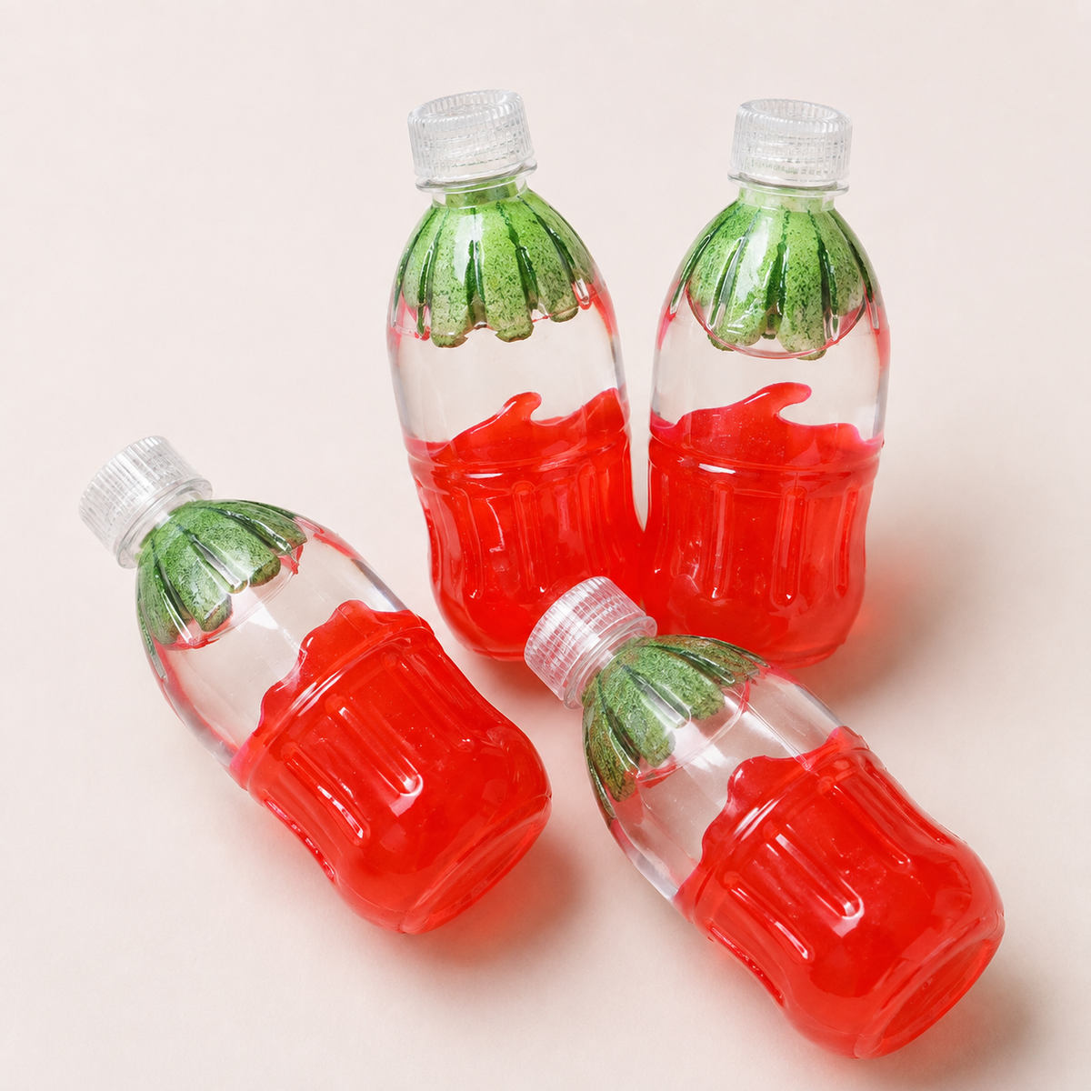[Touch Me] Watermelon Drink Bottle Gel Squishy (coconut oil texture)