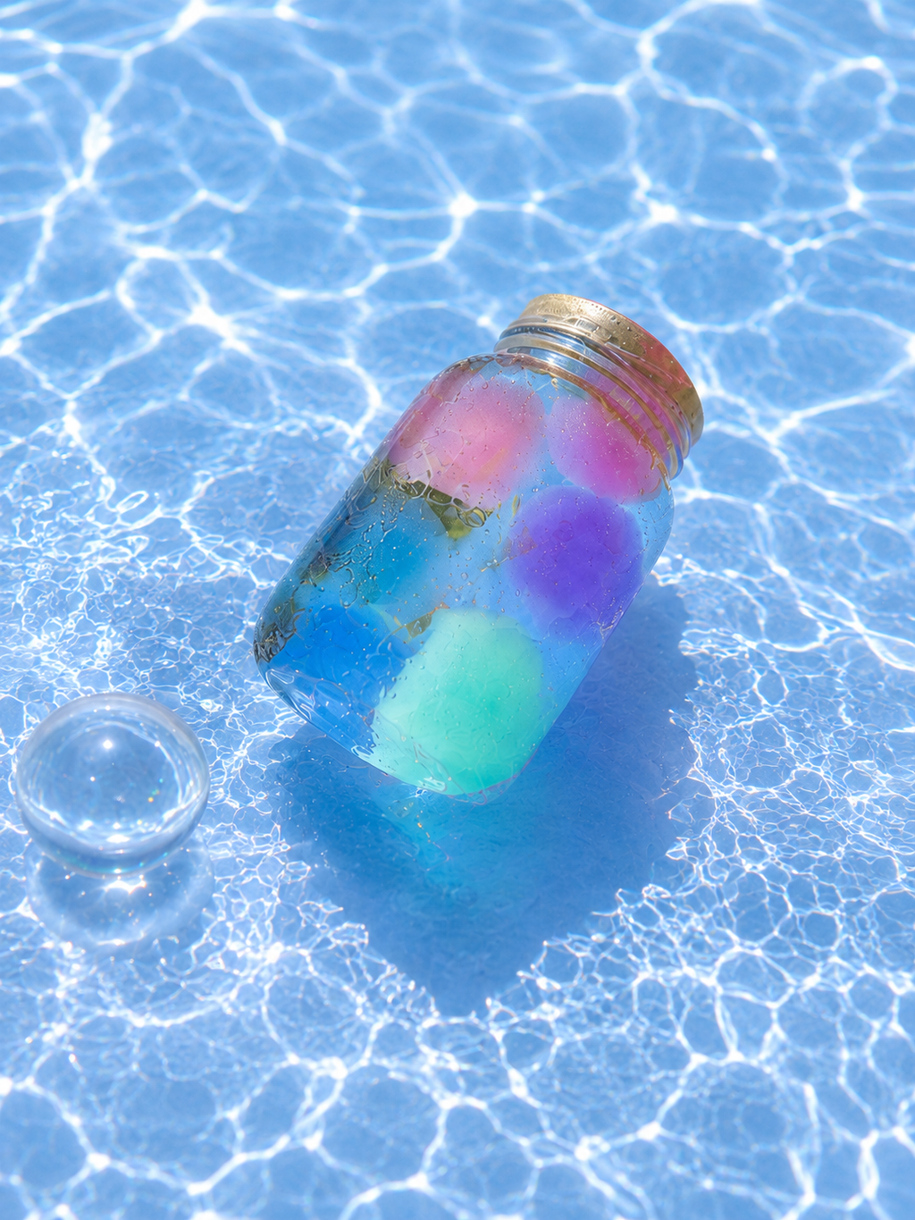 SHADUO Clear Series Healing Cloud Jar squishy