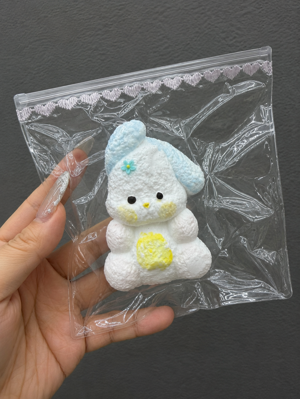 Wonder Village - Cozy Bunny Whipped Cream Squishy Toy