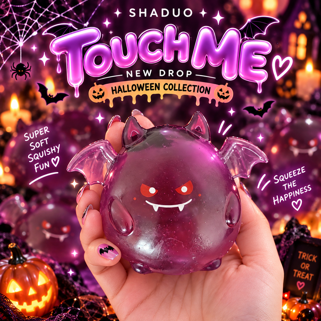 Touch Me Series -Halloween Spooky Cute Bat Squishy