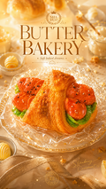 SHADUO Butter Bakery Sausage Croissant Squishy