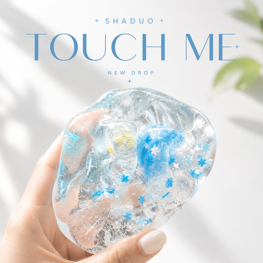 [Touch Me] Frozen Snowflake & Glacier Ice Gel Squishy ball