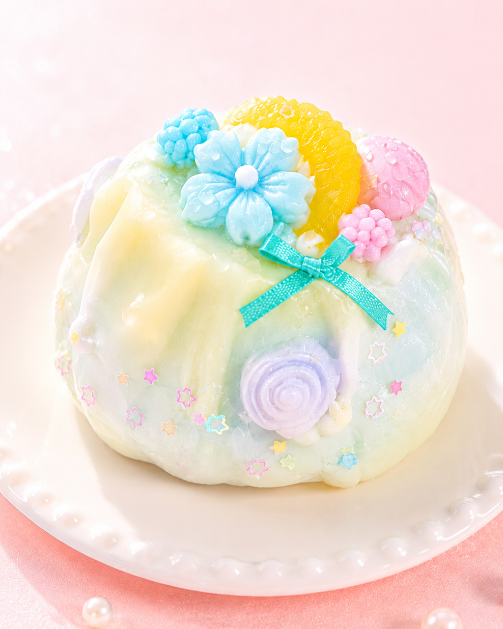 [Candy Dream] Magical Rainbow Fantasy Bundt Squishy