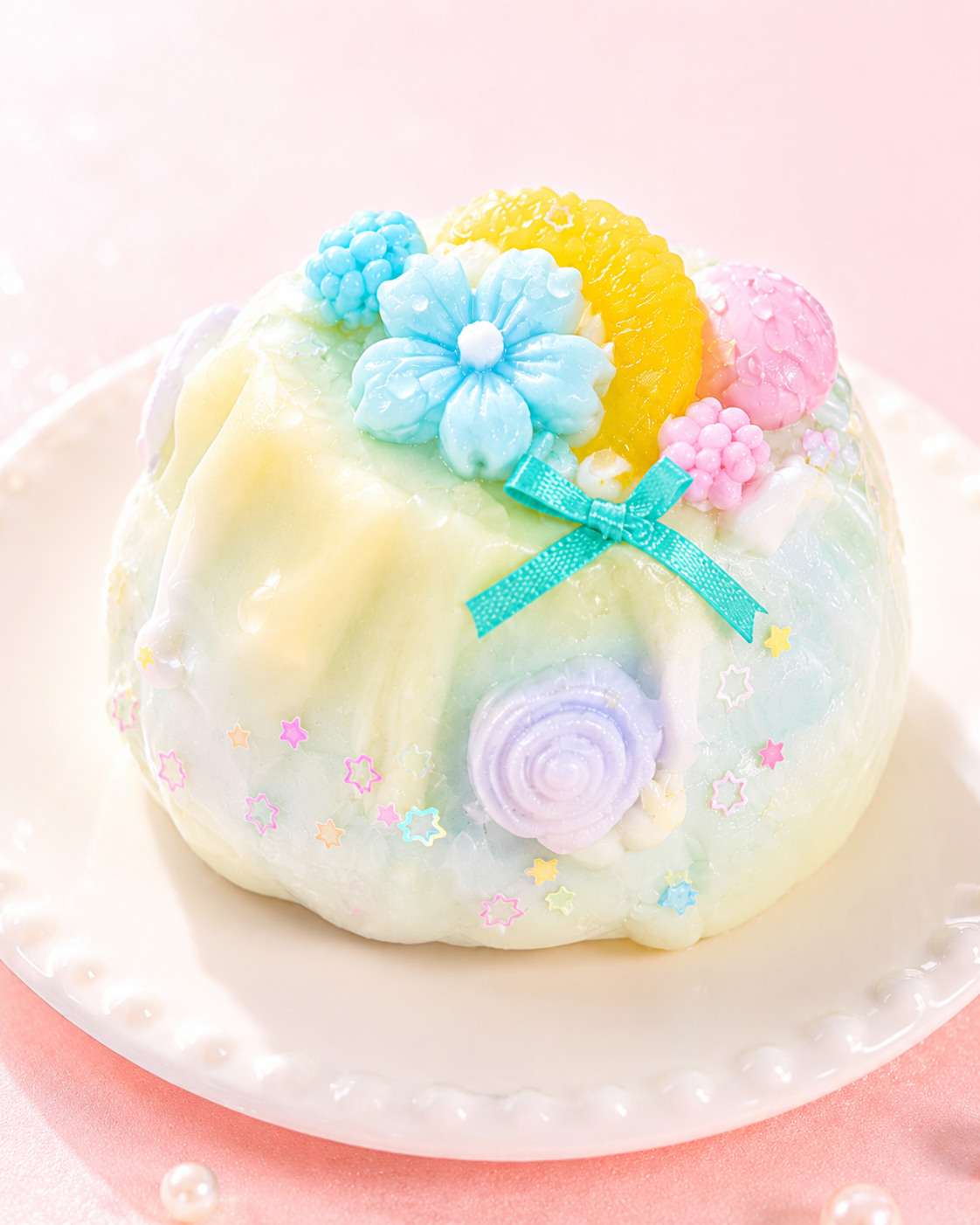 [Candy Dream] Magical Rainbow Fantasy Bundt Squishy