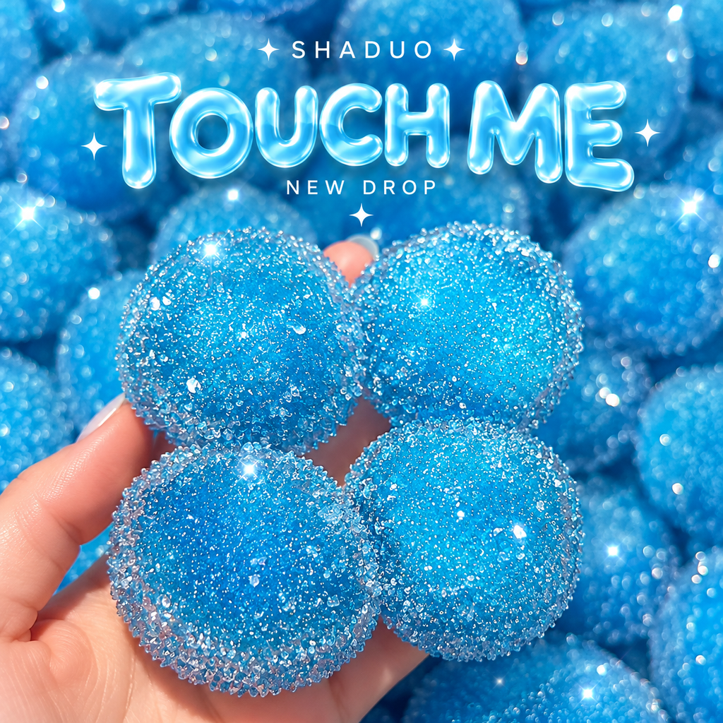 SHADUO Touch Me Series - Blue Sugar Ball Squishy