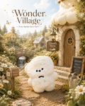 Wonder Village - Cloud's Home Dog Whipped Cream Squishy Toy