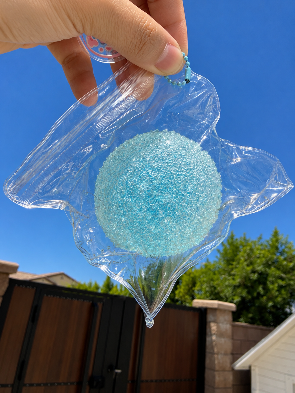 Candy Dream-Crystal Blue Sugar Orbeez Orb Squishy Toy