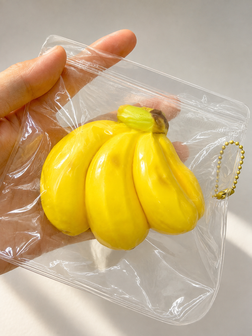 Candy Dream Series - Sweet Yellow Banana Cluster Squishy Toy