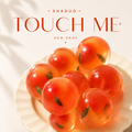 [Touch Me] Golden Amber Orange Jelly Ball Squishy