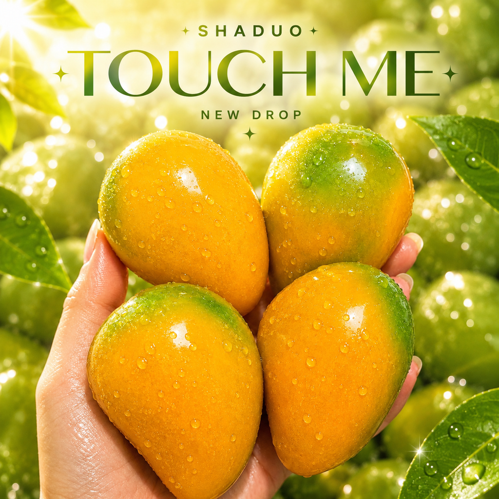 Touch Me Series - Temperature Color-Changing Fresh crunchy Mango Squishy