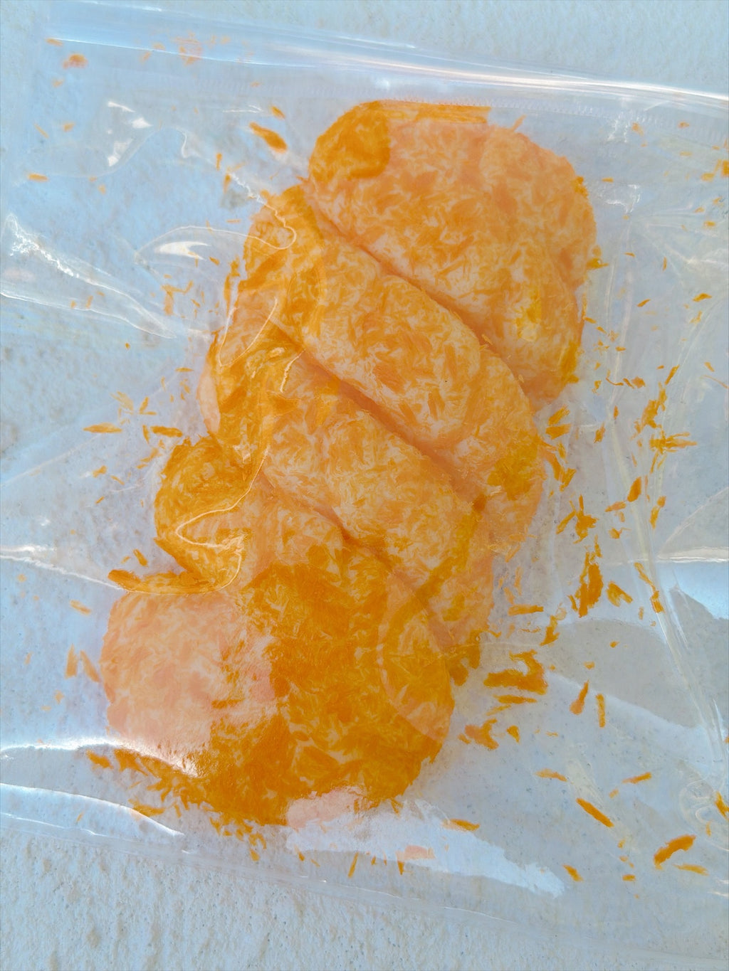 Better Bakery orange squishy, real photo