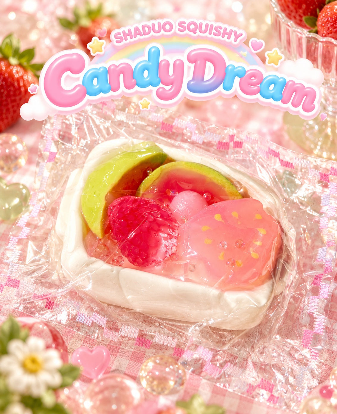 Candy Dream fruit box squishy, AI cover