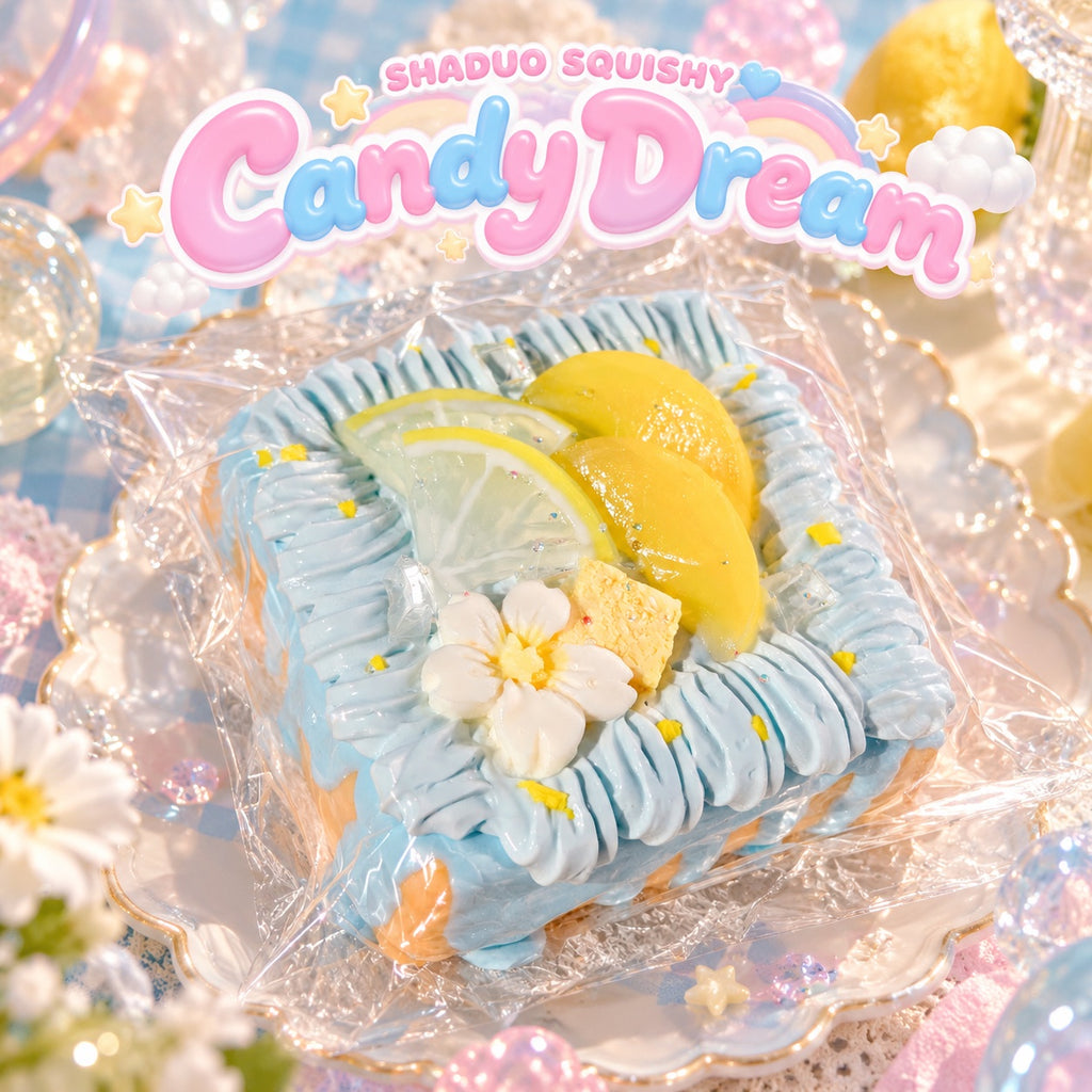 Candy Dream lemon cake squishy, AI cover