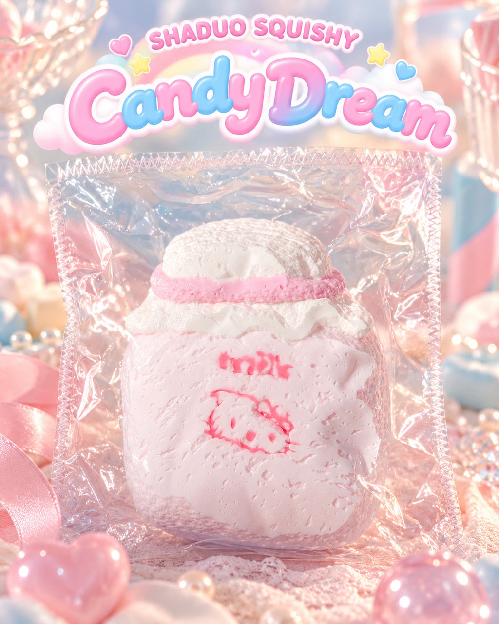Candy Dream milk jar squishy, AI cover