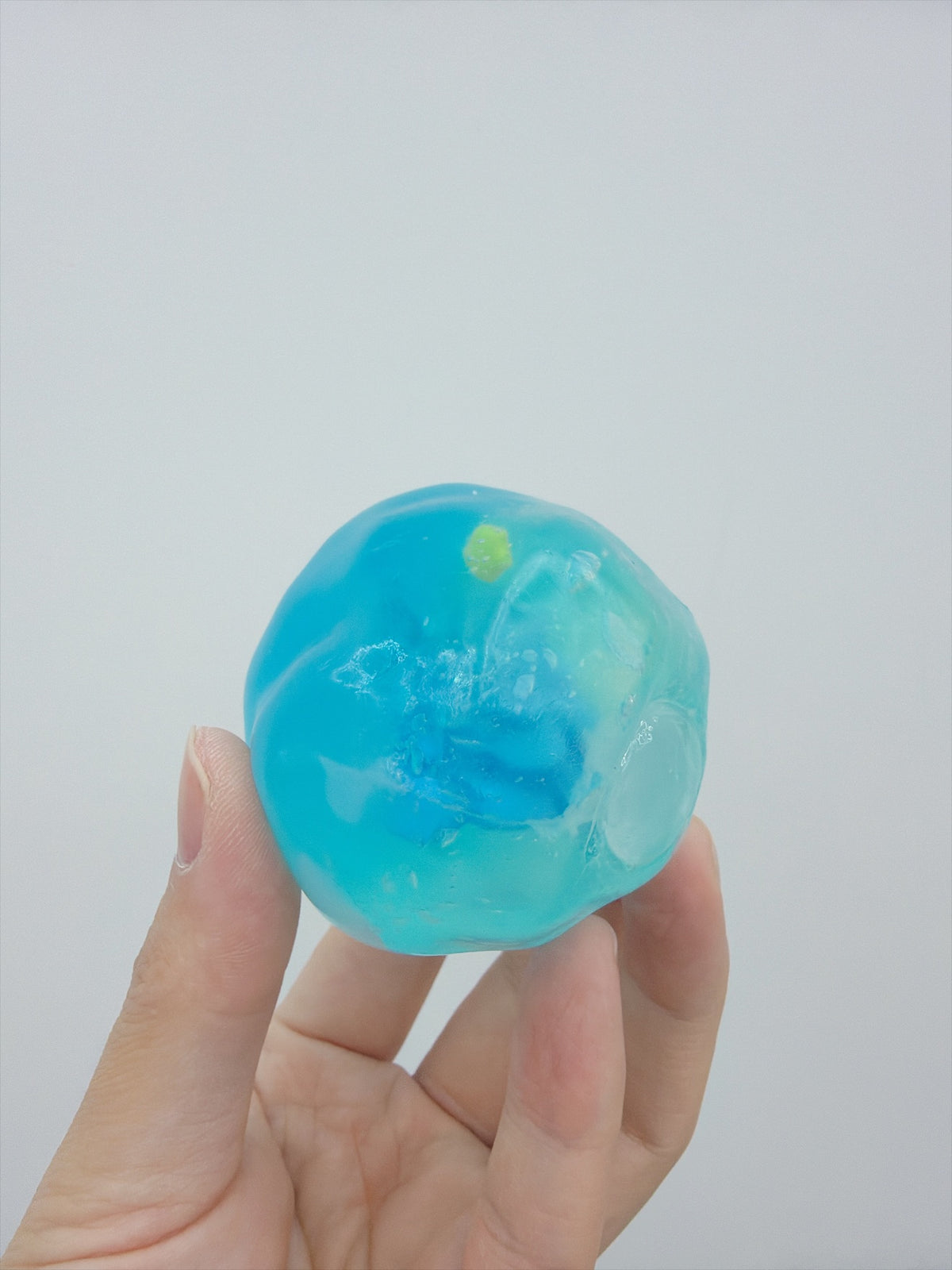 Real Touch Me Christmas tree Vaseline ball squishy in hand