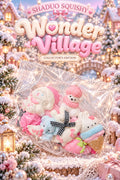 SHADUO SQUISHY Wonder Village Collector's Edition Winter Friends Squishy Set - mini winter friends squishy set in clear bag