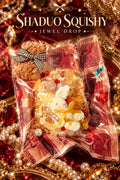Jewel Drop amber bunny squishy, AI cover