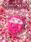 Jewel Drop pink cupcake squishy, AI cover