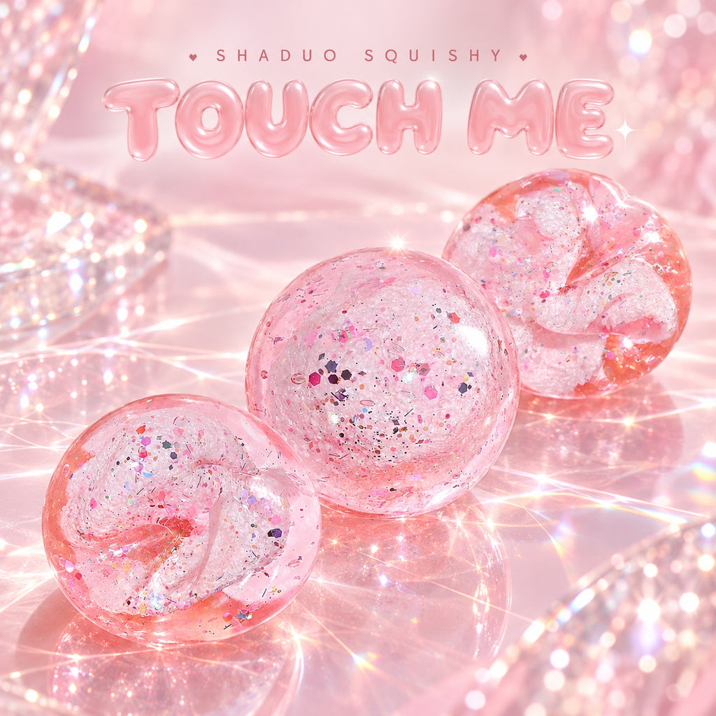 Touch Me Pink Glitter Ball cover