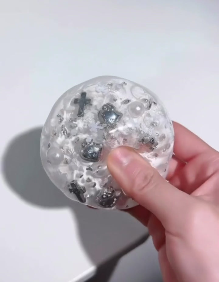 Touch Me Silver Cross & Pearl Ball squeeze demo