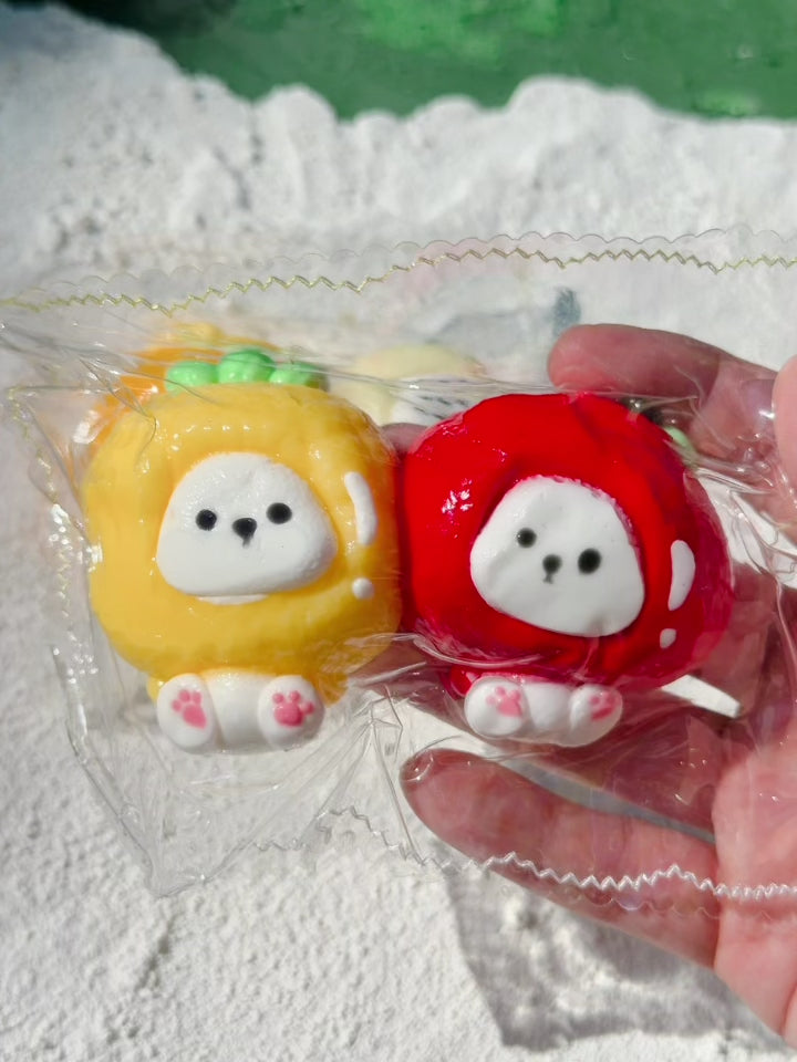 SHADUO SQUISHY Wonder Village Fruit Bunny Duo Squishy