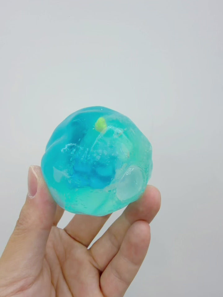 Touch Me Series Christmas Tree Vaseline Ball Squishy squeeze demo