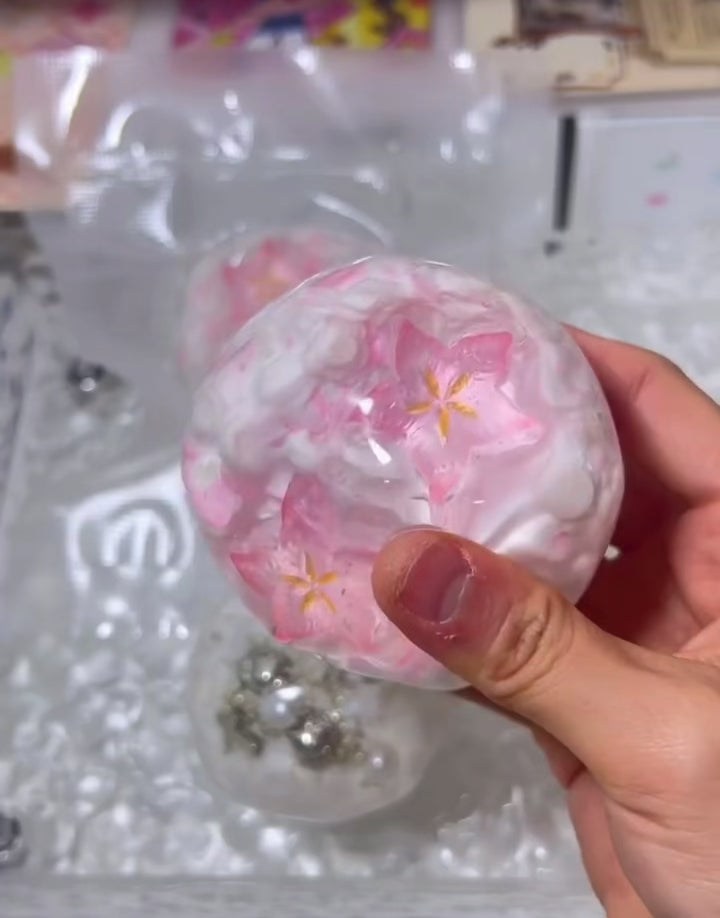 Touch Me Sakura Blossom Ball squeeze demo