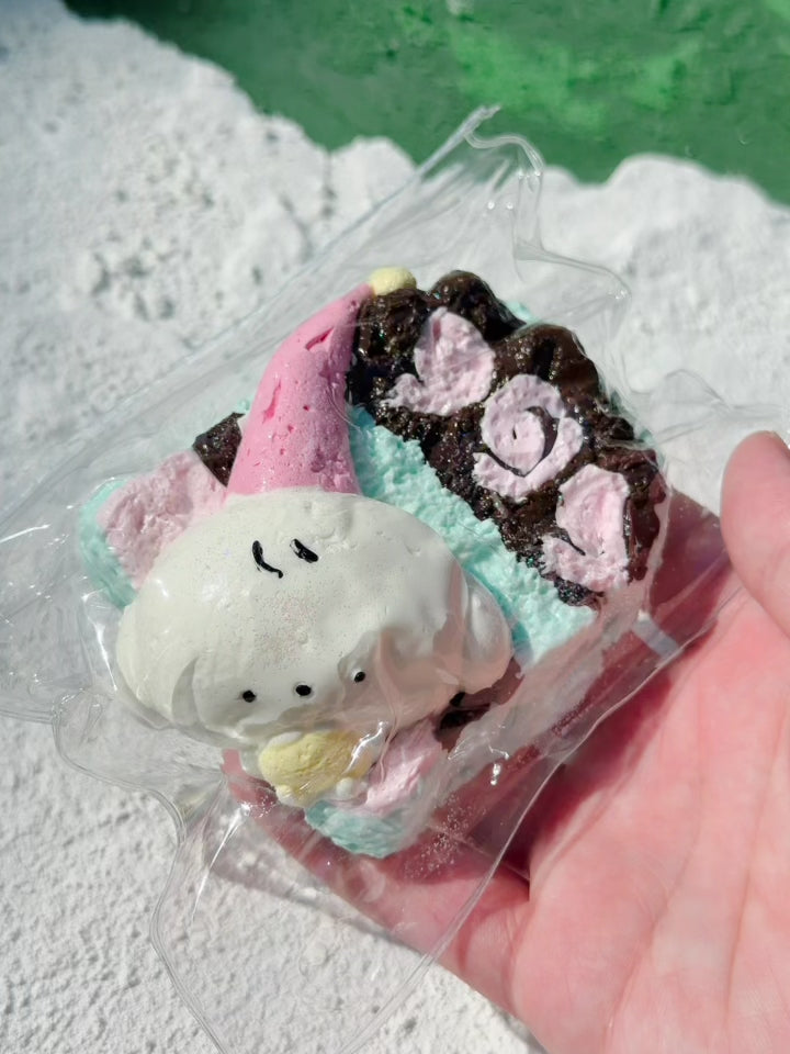SHADUO SQUISHY Wonder Village Sleeping Bunny Squishy