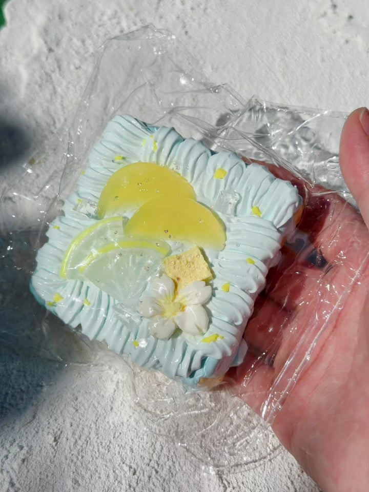 SHADUO SQUISHY Candy Dream Lemon Cake Squishy