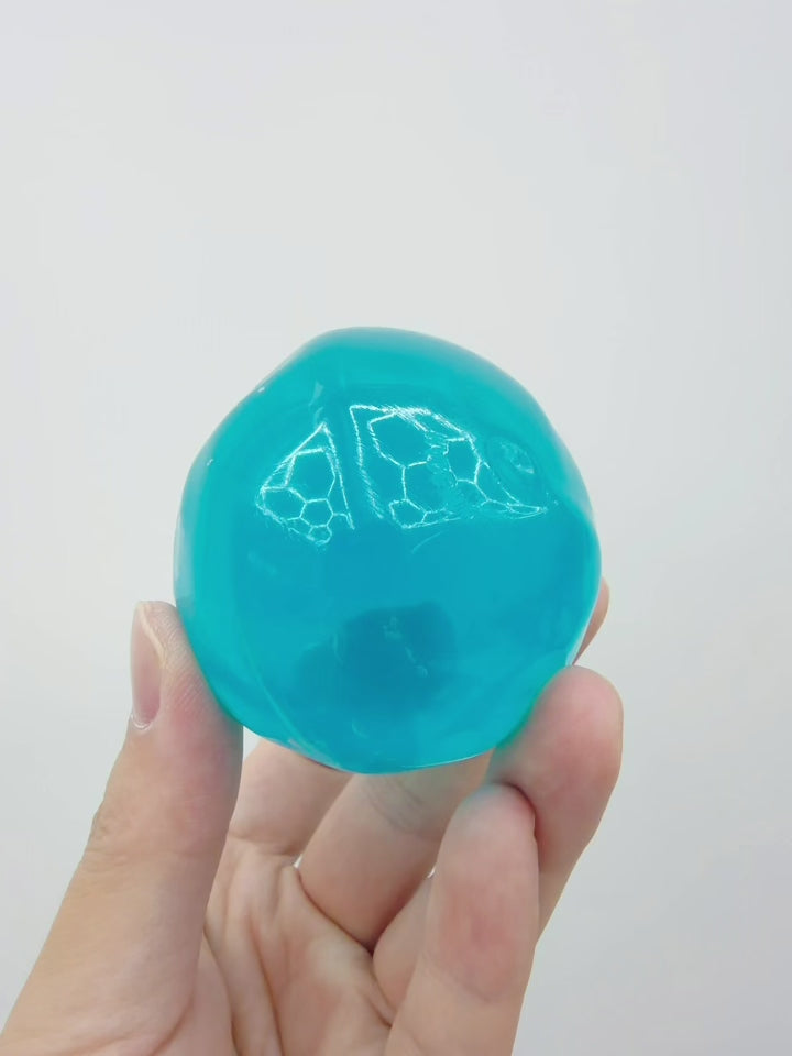 Touch Me Series Clear Vaseline Ball Squishy squeeze demo