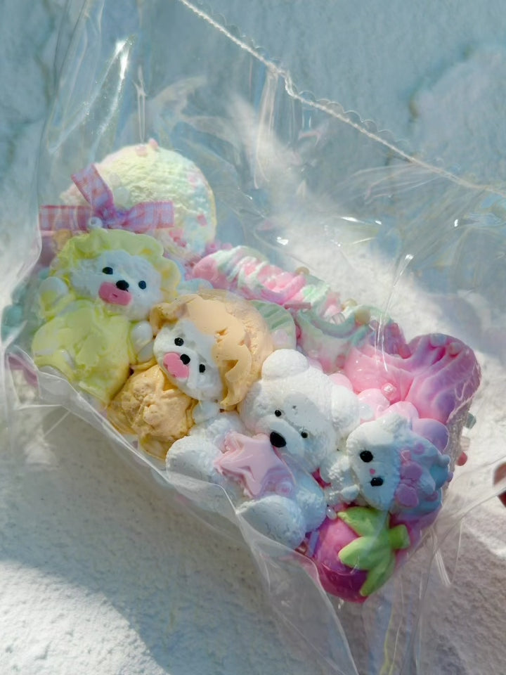 SHADUO SQUISHY Wonder Village Yellow Bear Squishy Bag