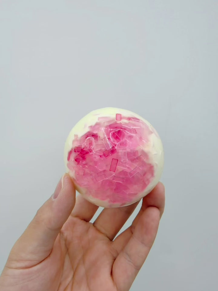Touch Me Series Crunchy Crystal & Glossy Ball Squishy squeeze demo