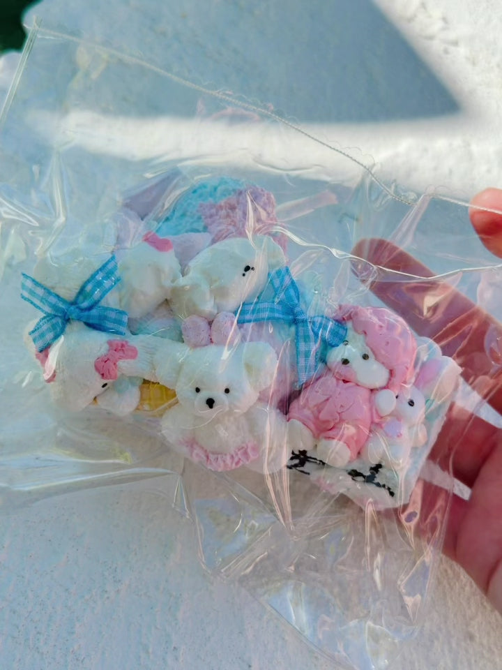SHADUO SQUISHY Wonder Village Blue Bow Squishy Bag