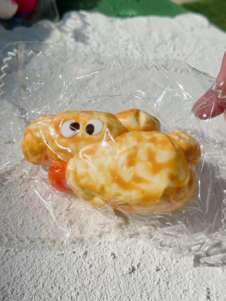 SHADUO SQUISHY Better Bakery Caramel Dog Squishy